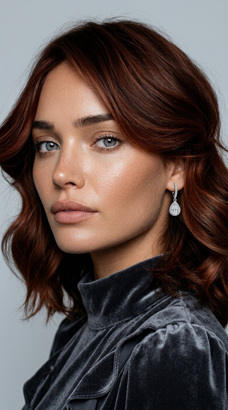 Luxury Moissanite Teardrop Earrings