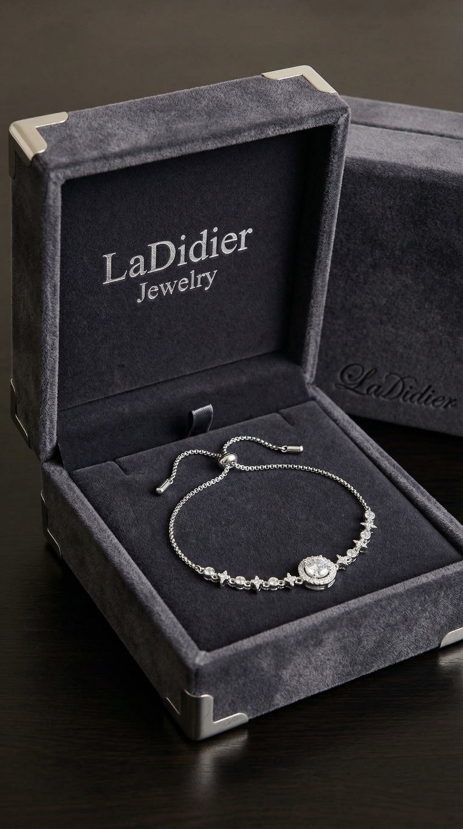 1 Carat Moissanite 925 Sterling Silver Minimalist Bracelet