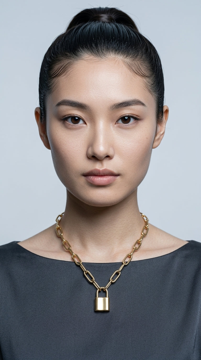 Quality Punk Simulated Pearl Pendant Necklaces for Women