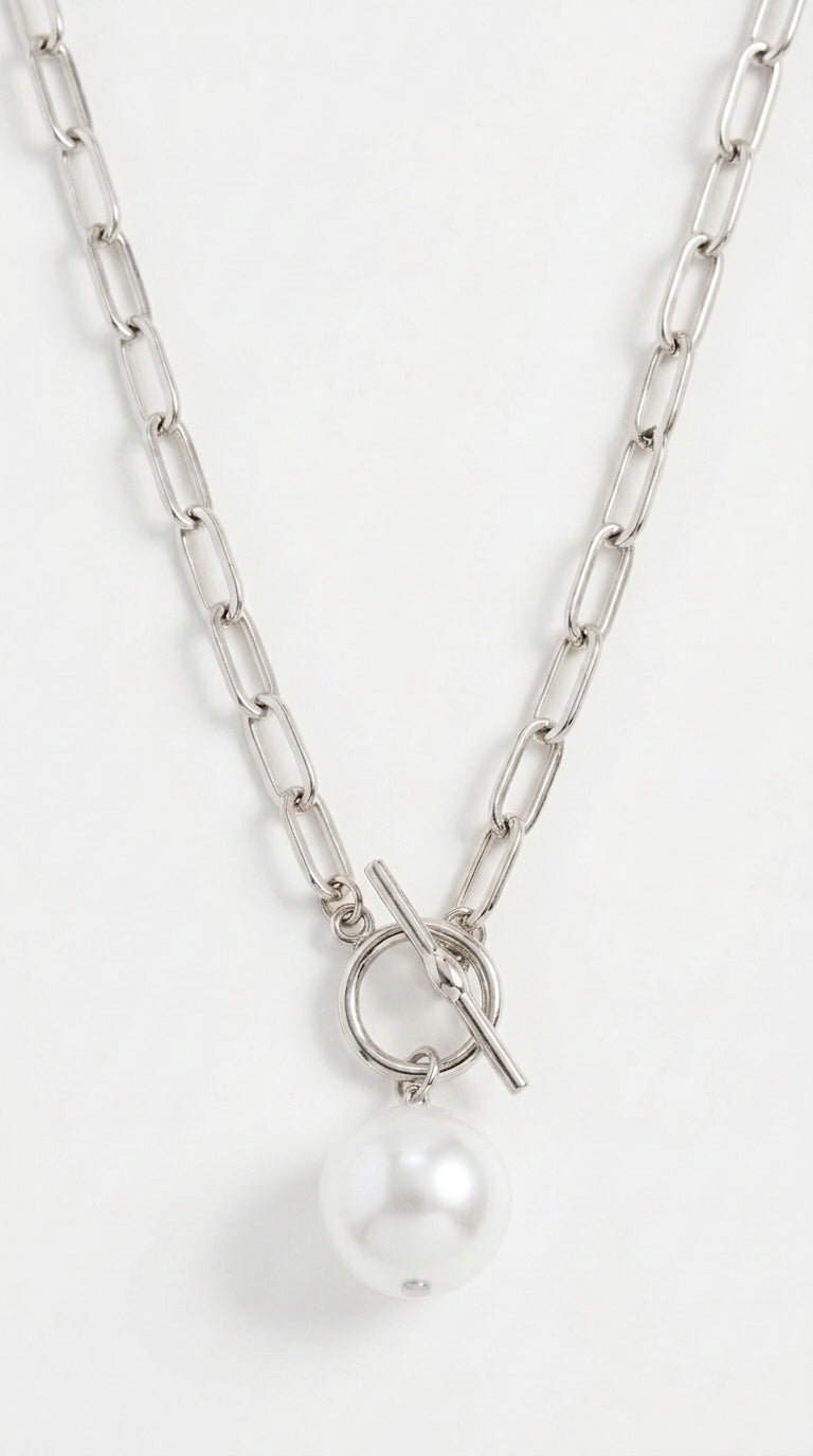 Quality Punk Simulated Pearl Pendant Necklaces for Women