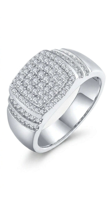 Moissanite 925 Sterling Silver Ring LaDidier Jewelry