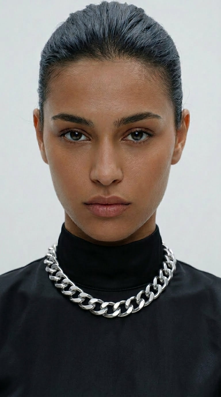 Quality Punk Simulated Pearl Pendant Necklaces for Women