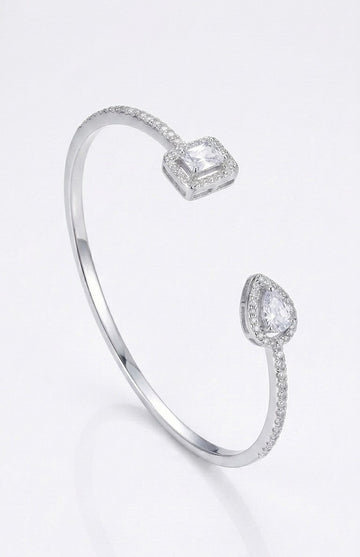 AAA Zircon  Bracelet T-shaped Platinum Bracelet