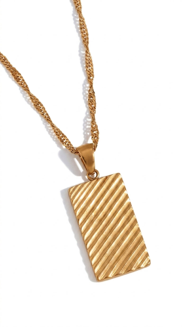 Dahlia Gold Necklace