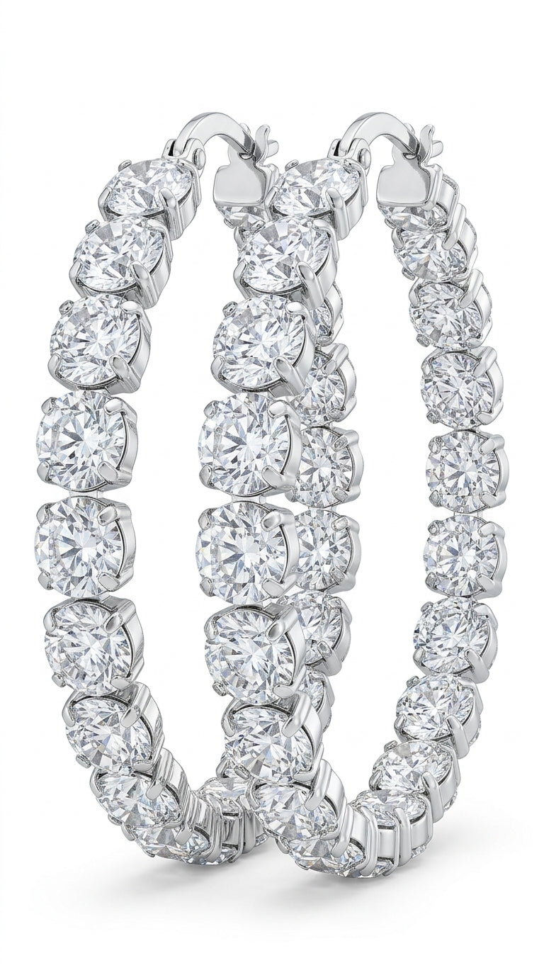 Crystal Earrings - Versatile Stud Earrings