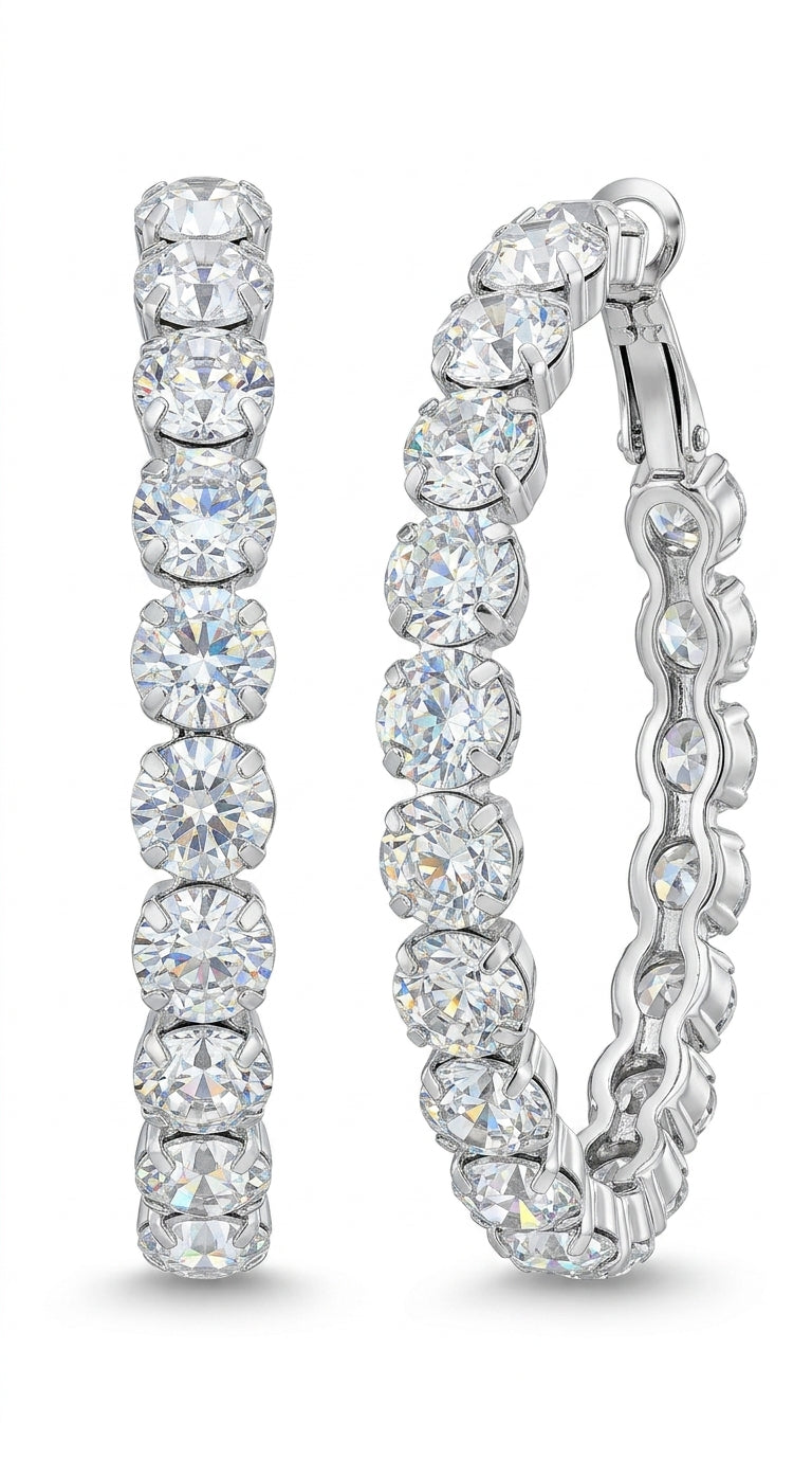 Crystal Earrings - Versatile Stud Earrings