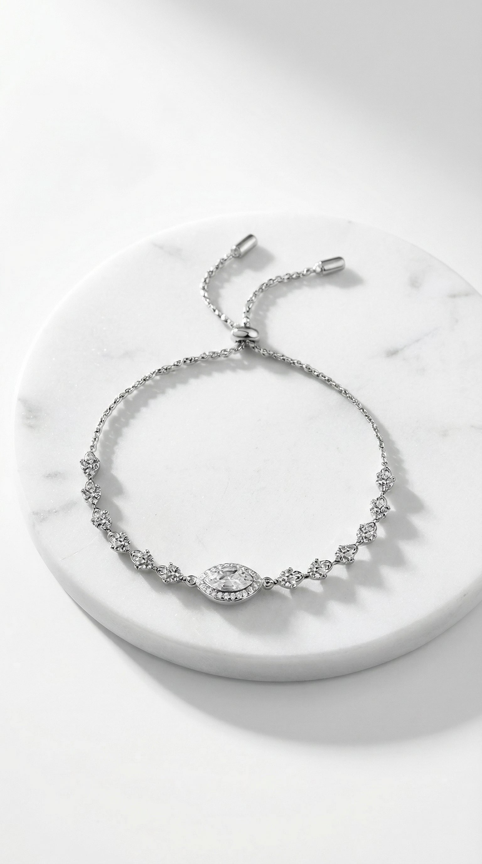 1 Carat Moissanite 925 Sterling Silver Bracelet
