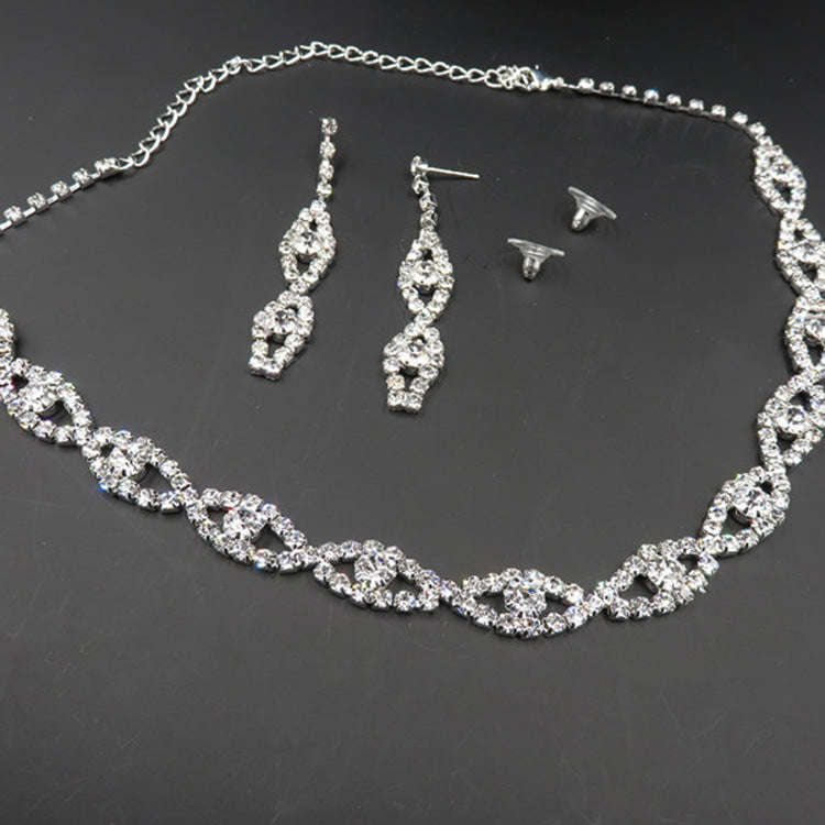 Two pieces of jewelry set, fashion bride jewelry set, electroplating alloy elegant jewelry LaDidier Jewelry