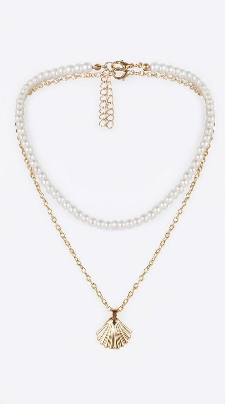 KISS WIFE Retro Pearl Choker Necklaces For Women