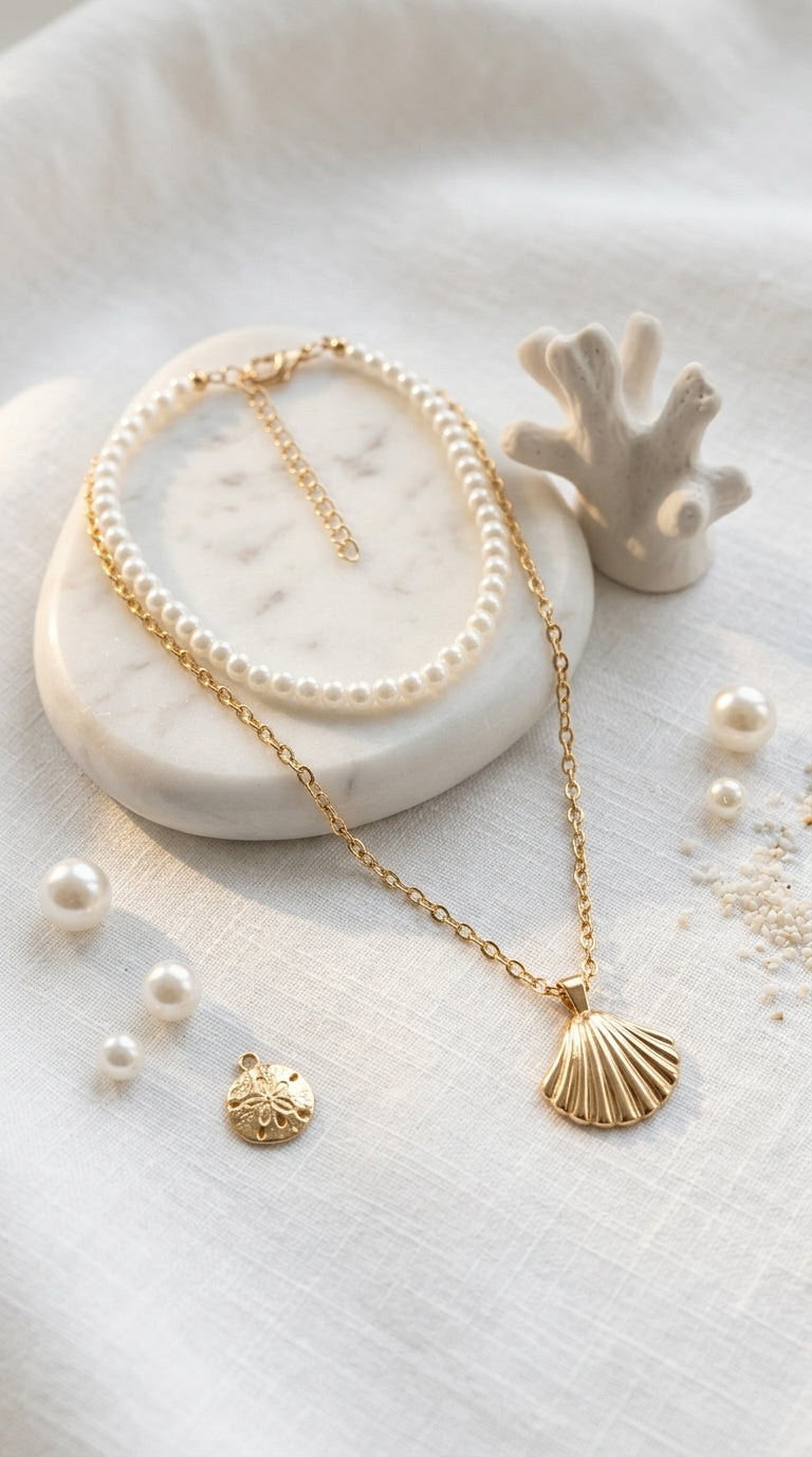 KISS WIFE Retro Pearl Choker Necklaces For Women