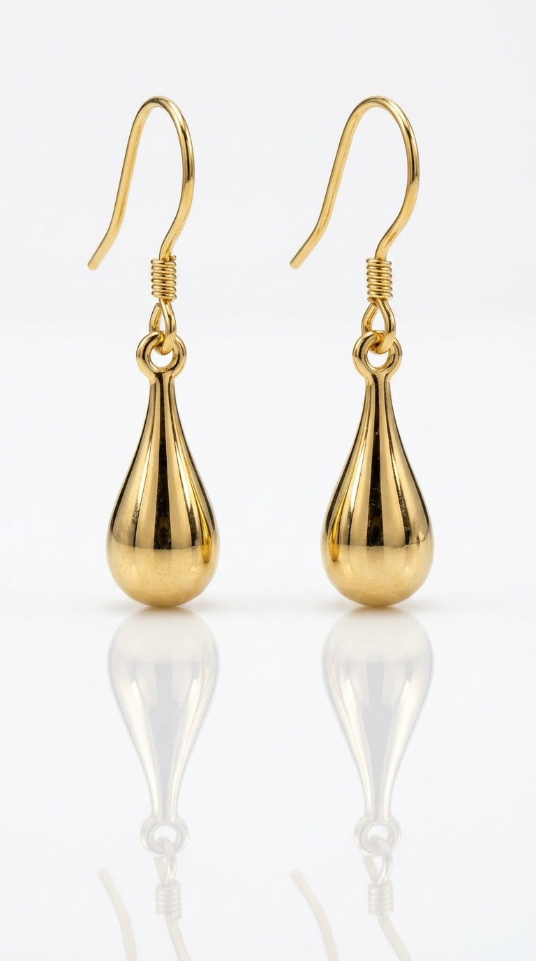 ToHeart Tear Drop Earrings Jewelry Drop Earrings Lightweight Gold Earrings Dangle Gifts Bff Birthday