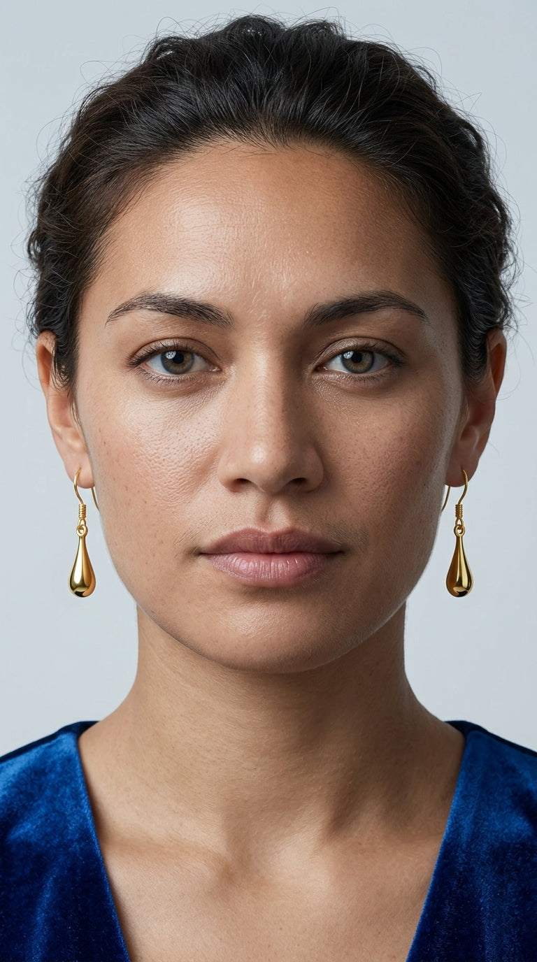 ToHeart Tear Drop Earrings Jewelry Drop Earrings Lightweight Gold Earrings Dangle Gifts Bff Birthday