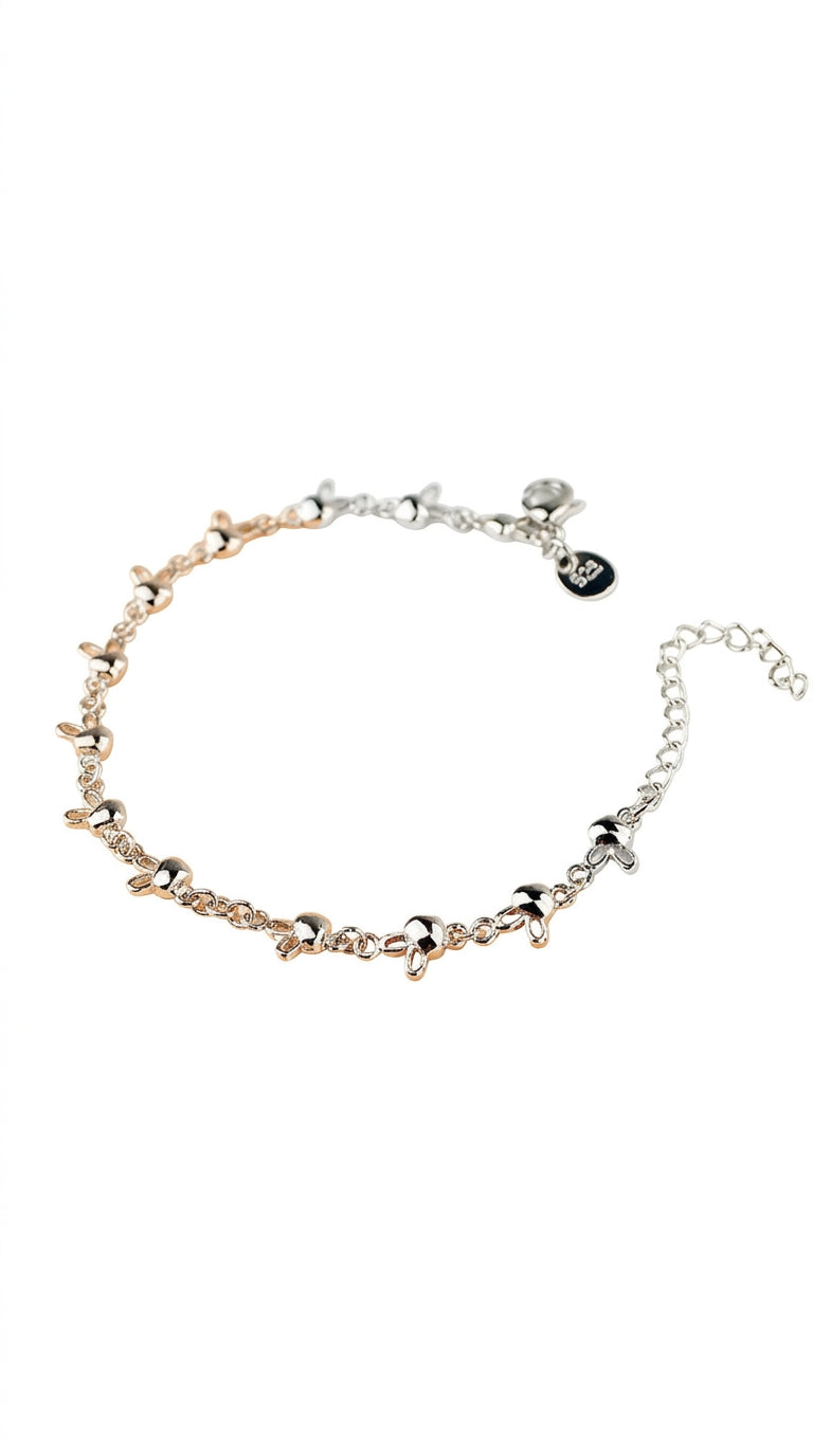 Platinum-plated Girls Simple And Cold Wind Bracelets Rabbit Bracelet All-match