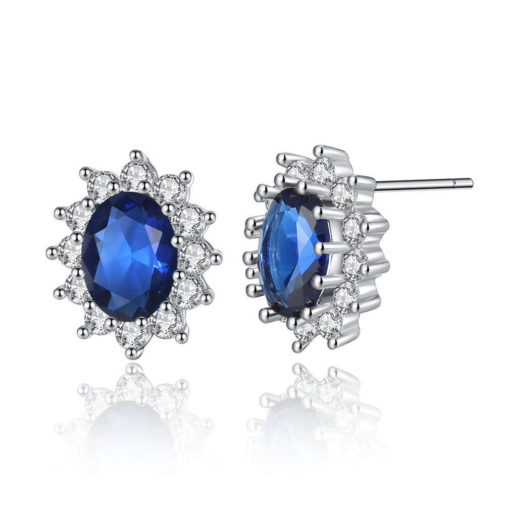 Sunflower Jewelry Set Necklace Ring Stud Earrings Bridal Jewelry LaDidier Jewelry