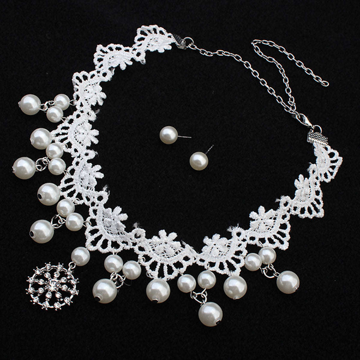 Fashion Elegant jewelry Bride Wedding Accessories, Necklace Pearl LaDidier Jewelry