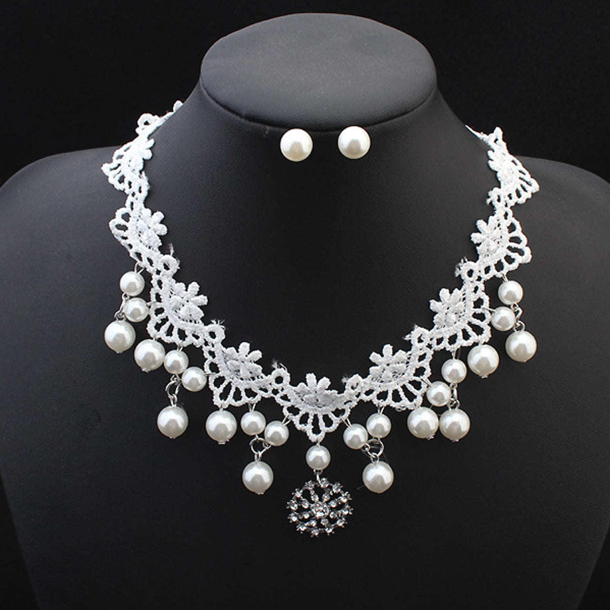 Fashion Elegant jewelry Bride Wedding Accessories, Necklace Pearl LaDidier Jewelry