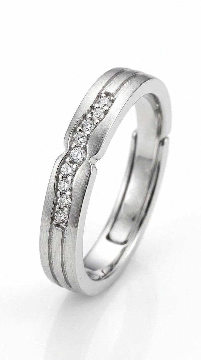 Minimalist and Versatile Couples' Rings Design