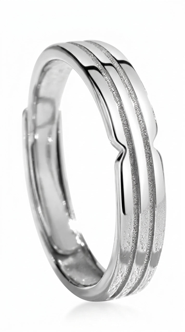 Minimalist and Versatile Couples' Rings Design