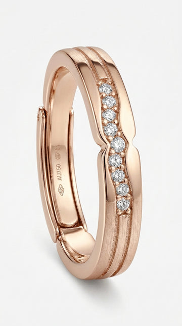 Minimalist and Versatile Couples' Rings Design