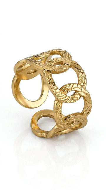Fashion Vacuum Plating Couple Rings LaDidier Jewelry
