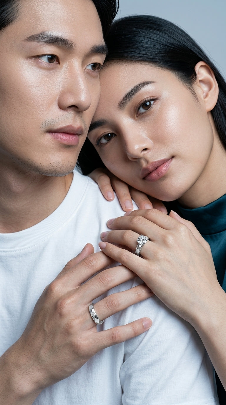 Korean Version Hot Selling Couple Rings