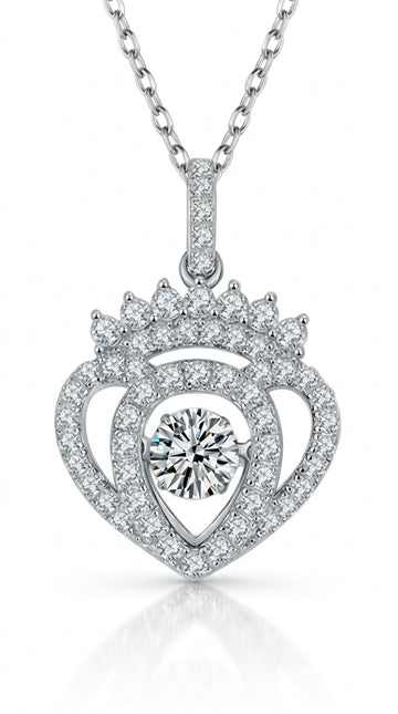 Moissanite 925 Sterling Silver Necklace