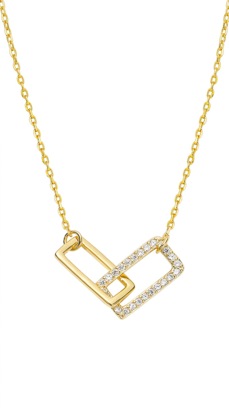 Simple Temperament Double Necklaces Female Clavicle Chain