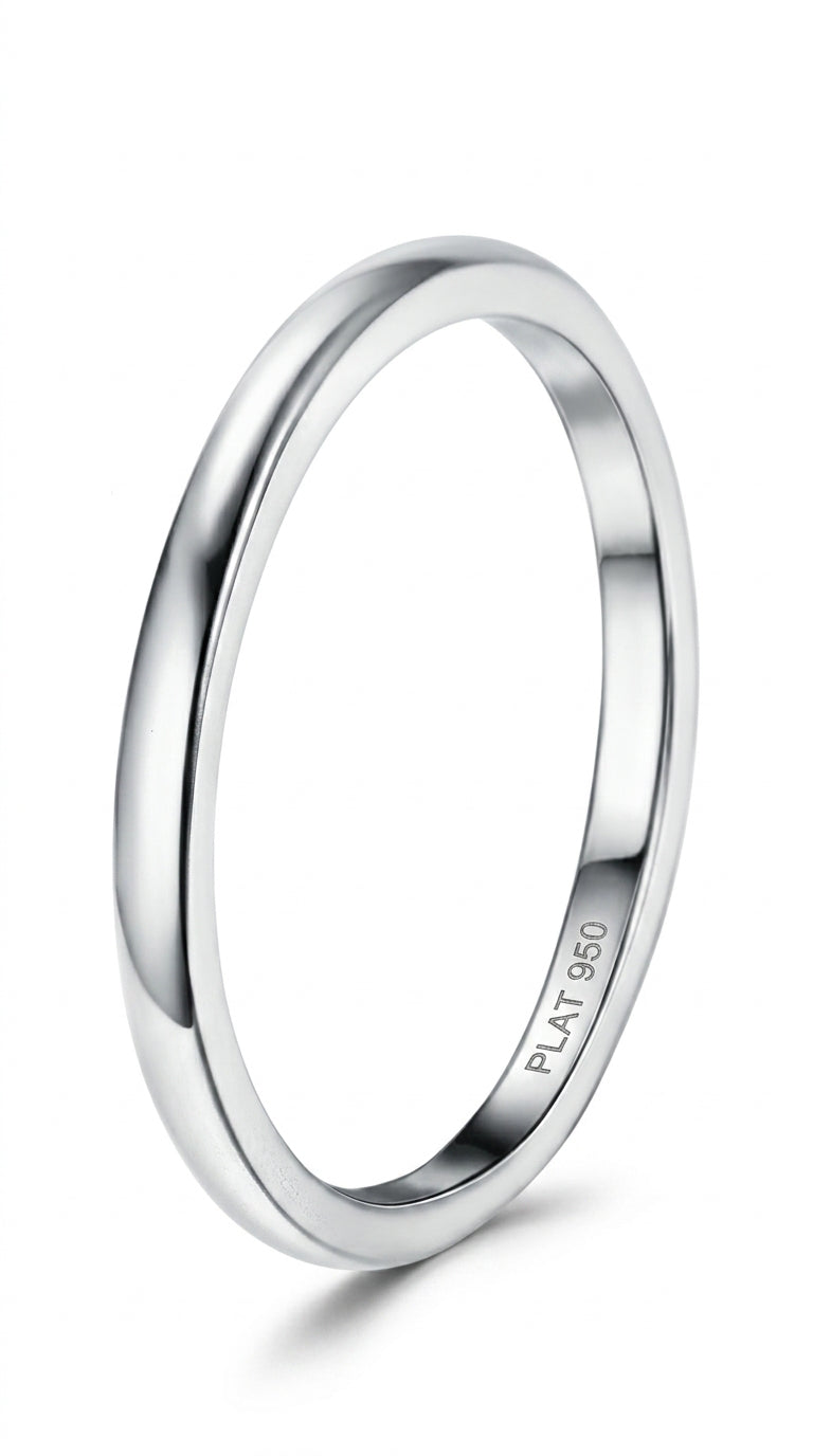 YADOCA 8Pcs 1MM 2MM Stainless Steel Rings for Women Men Minimalist Fashion Dainty Plain Thin Knuckle Stacking Midi Thumb Rings Stackable Statement Band Rings Set Silver Tone Size 7