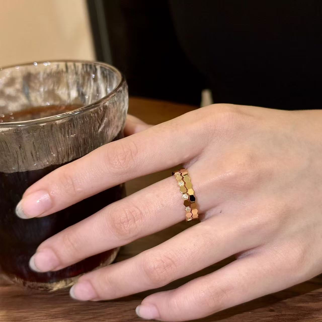 Mozan Diamond Light-luxury Couple Rings