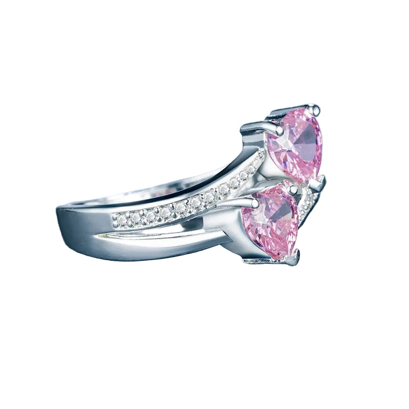 Wholesale of Platinum-plated Copper Rings Jewelry with Zircon Rings