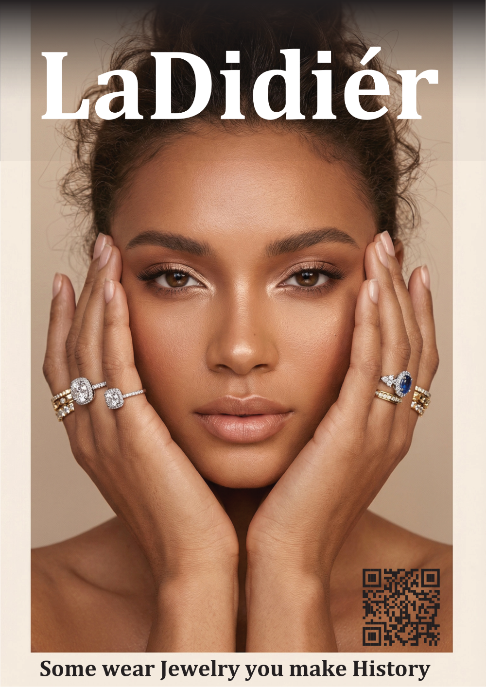 LaDidier jewelry campaign poster