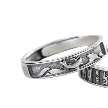 Trendy Couple Rings for Fashionable Style