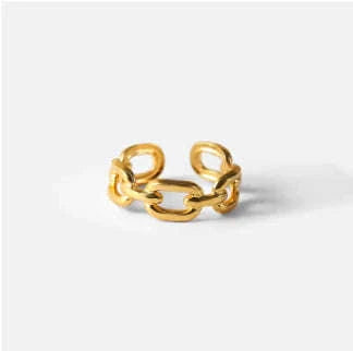Stainless Steel Rings 18k Gold