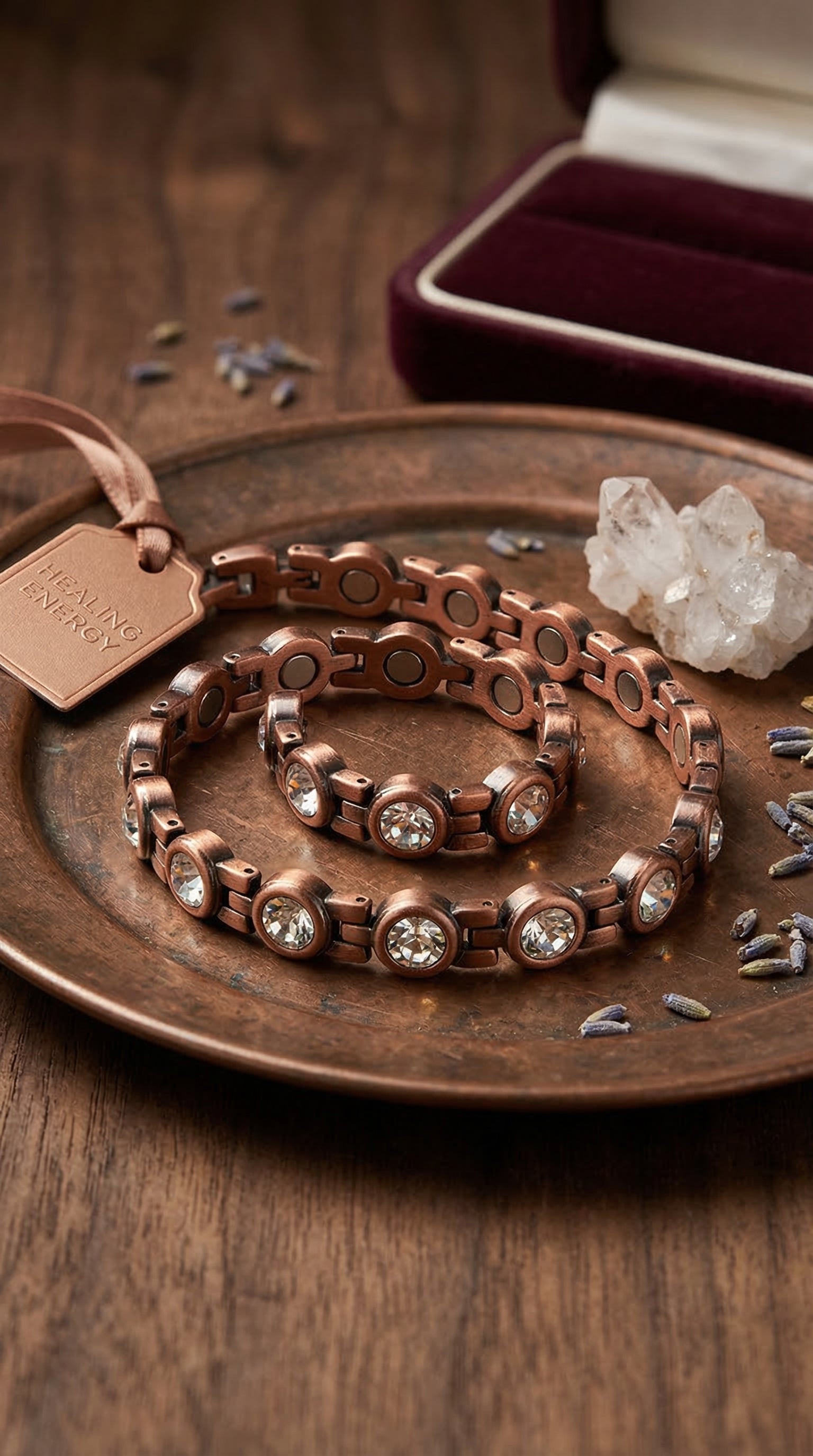 Vintage copper bracelet
