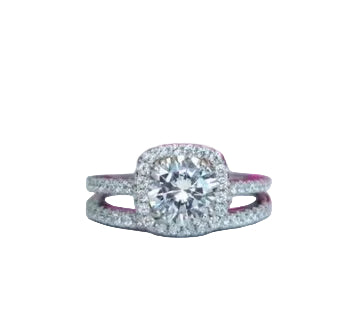 Couple Rings Wedding Engagement Rings Fashion Ladies Inlaid Diamond Rings