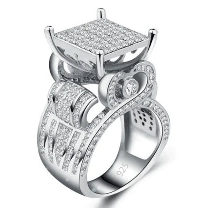 Hip Hop Statement Rings for Men - Gold & Silver Plated