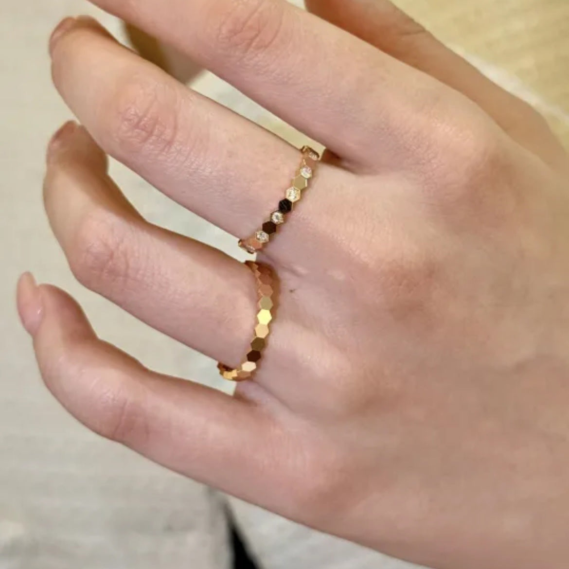 Mozan Diamond Light-luxury Couple Rings