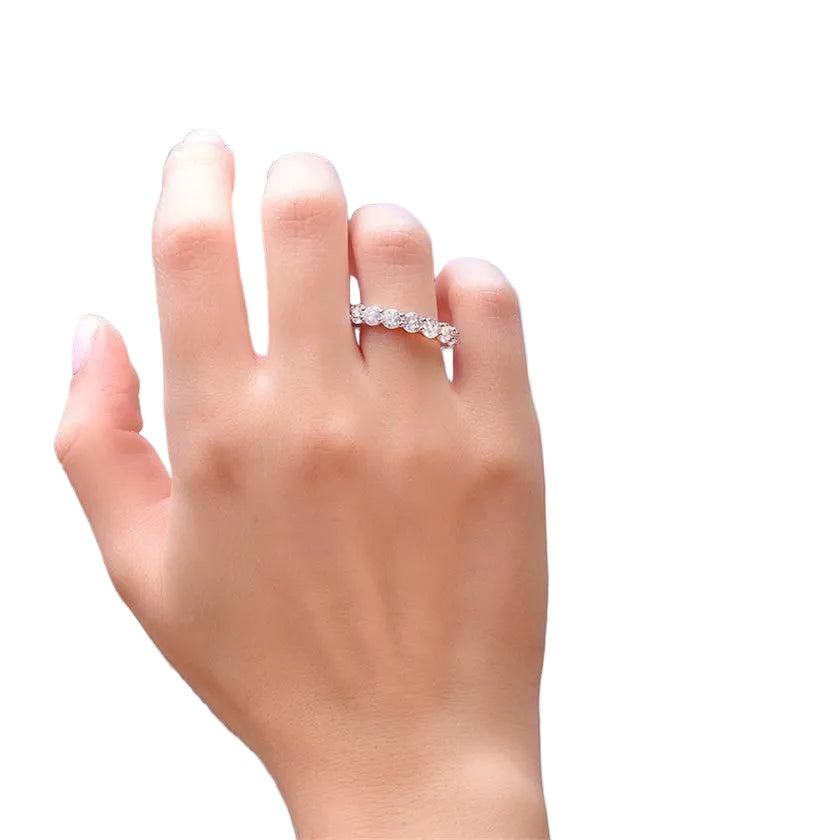 Silver Plated Jewelry Hundred Matching Rings