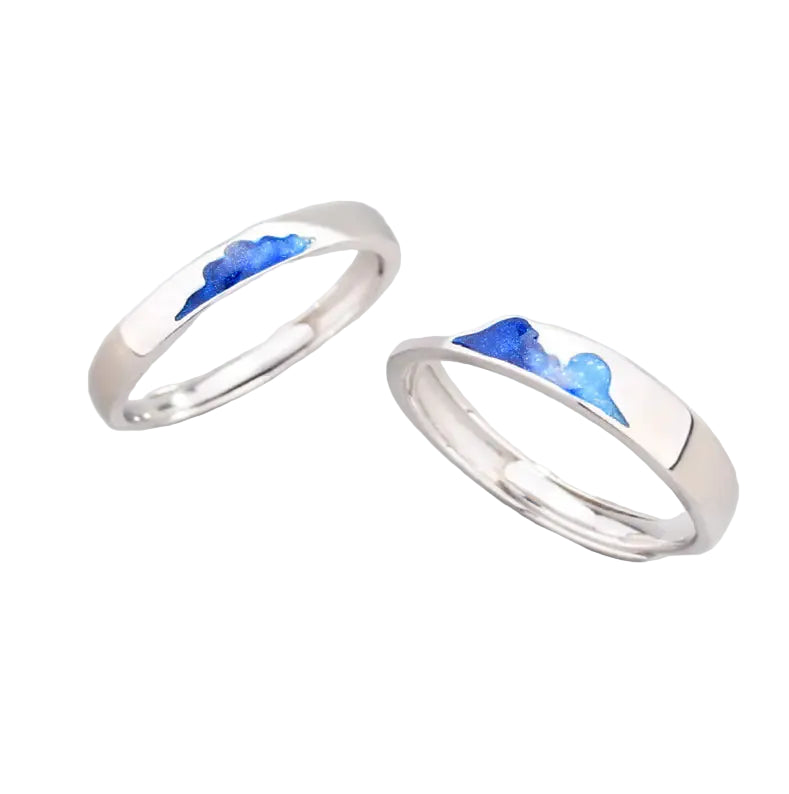 Adjustable Copper Couple Rings for Couples