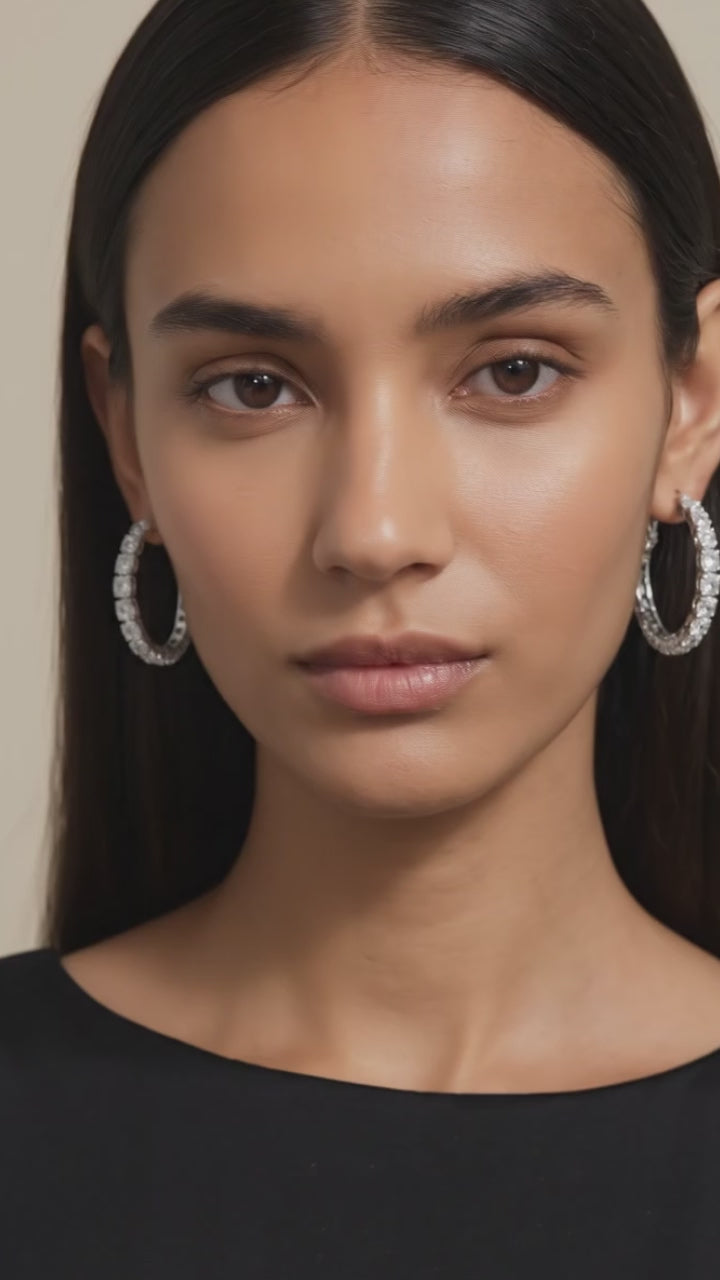Crystal Earrings - Versatile Stud Earrings