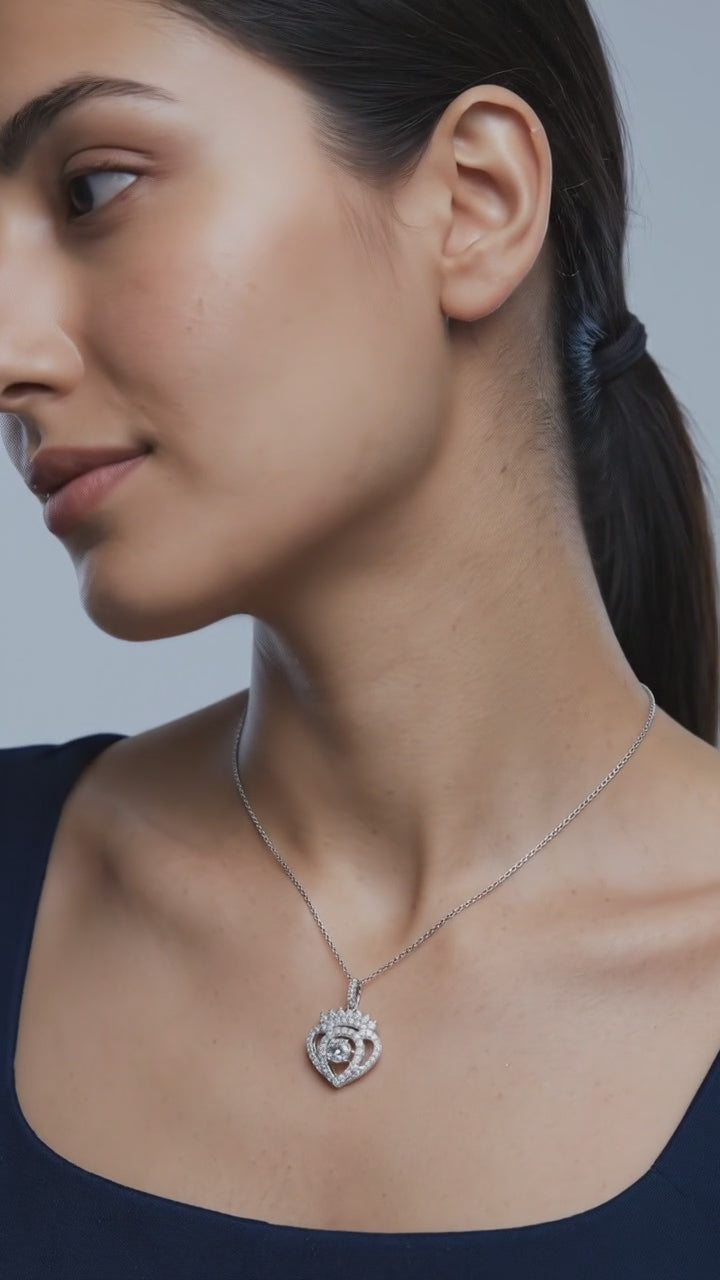 Moissanite 925 Sterling Silver Necklace