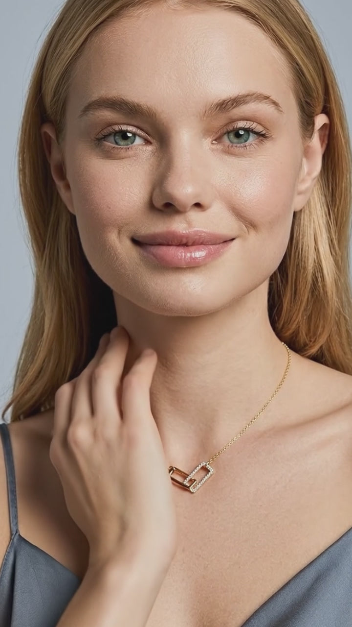 Simple Temperament Double Necklaces Female Clavicle Chain