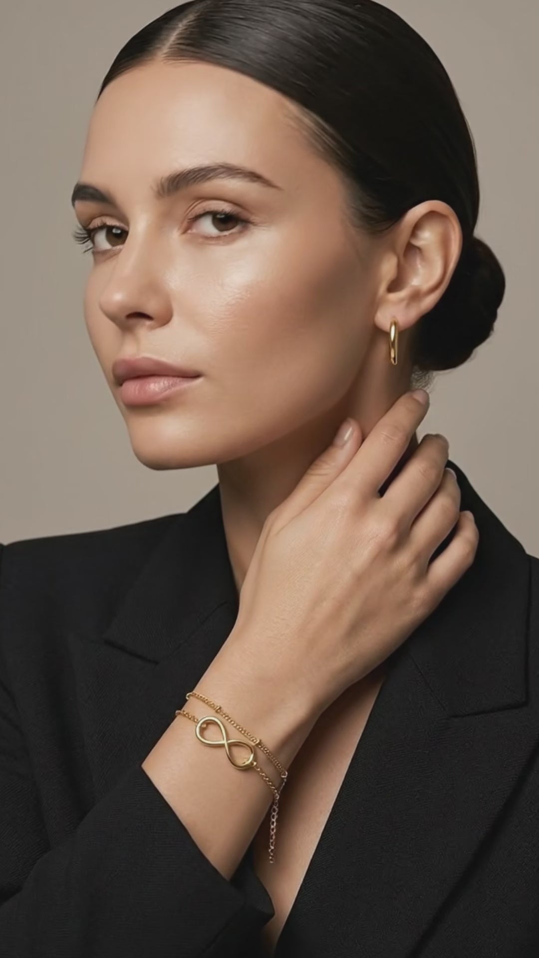 Dainty Gold Bracelets For Women, 14K Gold Filled Adjustable Layered Bracelet Cute Oval Chain  Bar Gold Bracelets For Women Jewelry