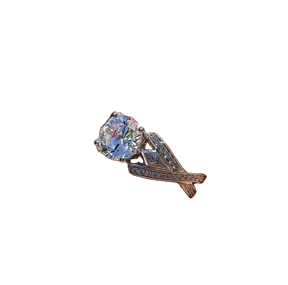 Zircon Stone Couple Rings for Women