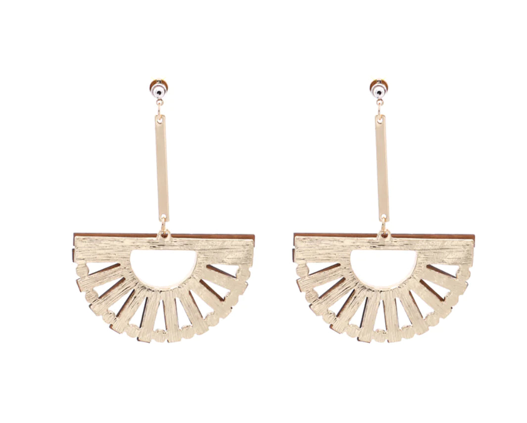 Hollow Bamboo Earrings - Bamboo Pendant Earrings