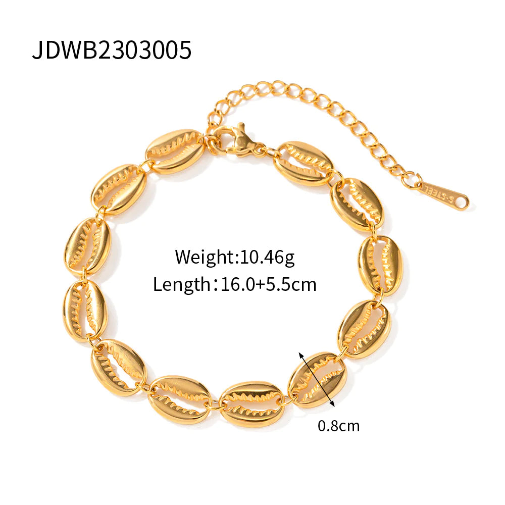 Stainless Steel Rings 18k Gold